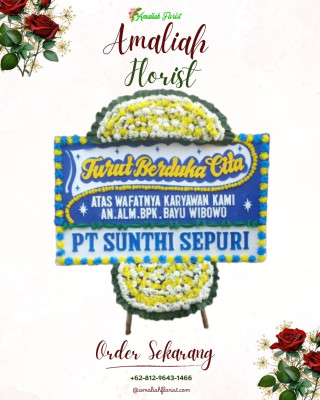 Papan Bunga Duka di Orkeri
