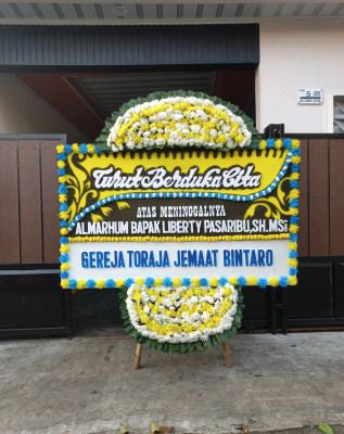 Papan Bunga Duka di Orkeri