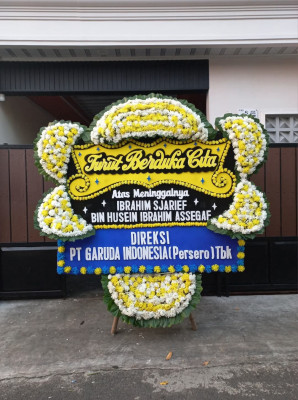 Papan Bunga Duka di Orkeri