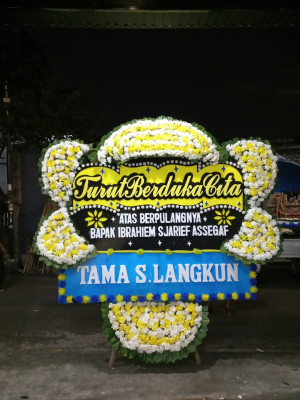 Papan Bunga Duka di Orkeri
